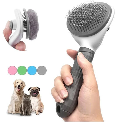 Easy Clean Pet Grooming Brush