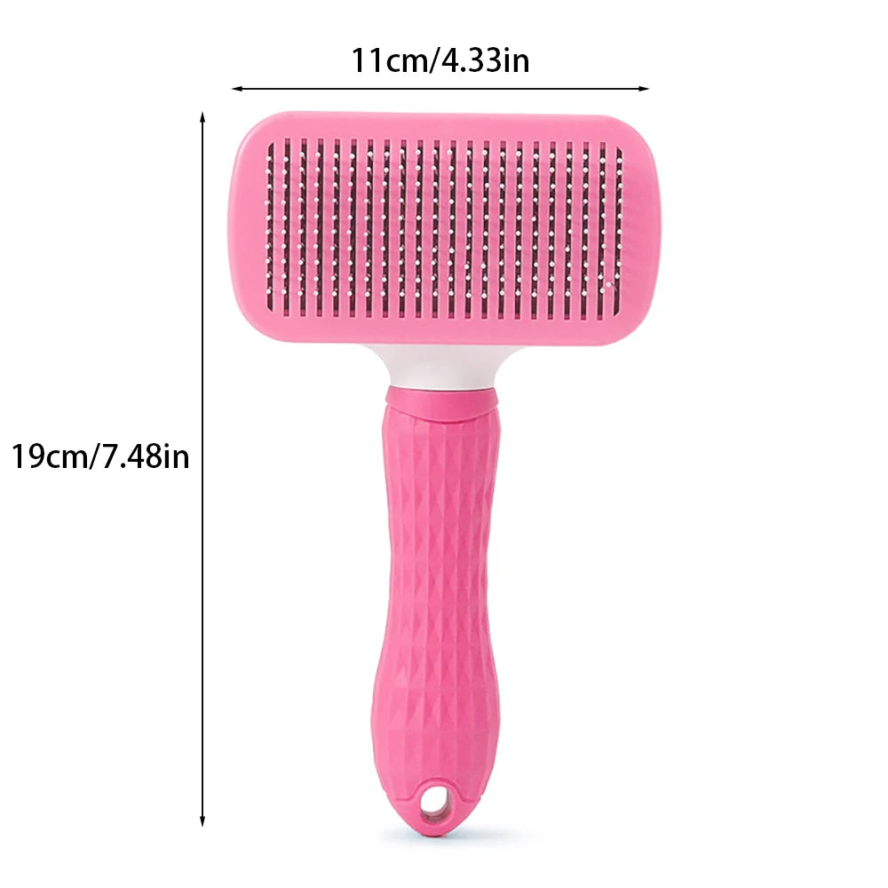 Easy Clean Pet Grooming Brush