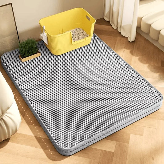 Extra Large Cat Litter Mat – Waterproof & Non-Slip