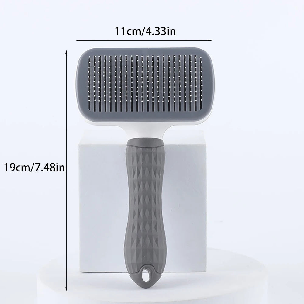 Easy Clean Pet Grooming Brush
