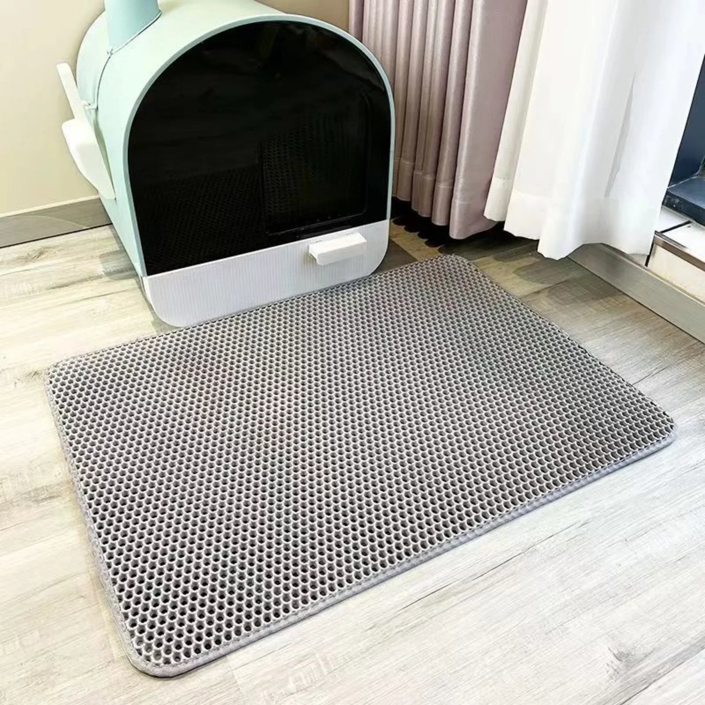 Extra Large Cat Litter Mat – Waterproof & Non-Slip