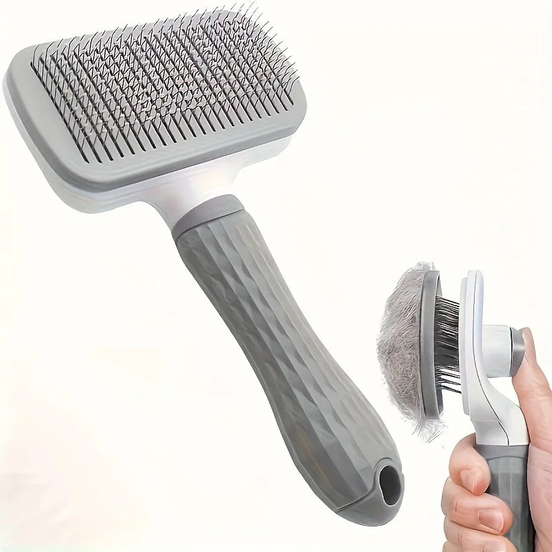 Easy Clean Pet Grooming Brush