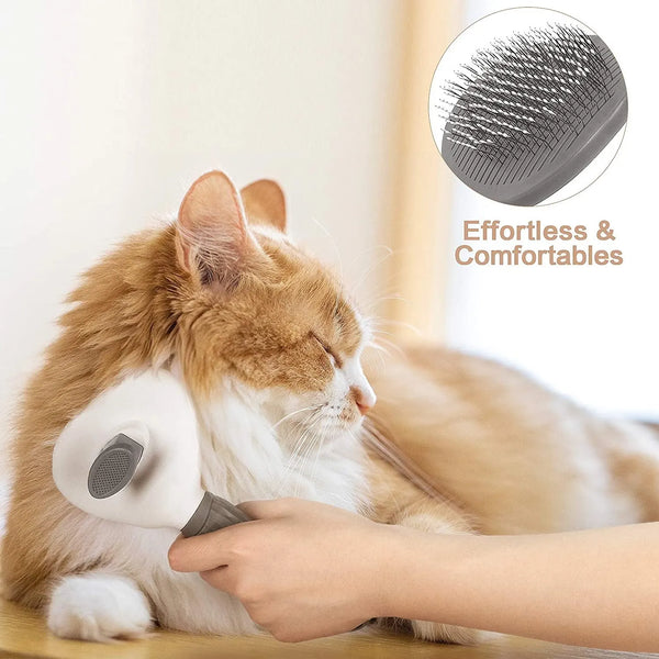 Easy Clean Pet Grooming Brush