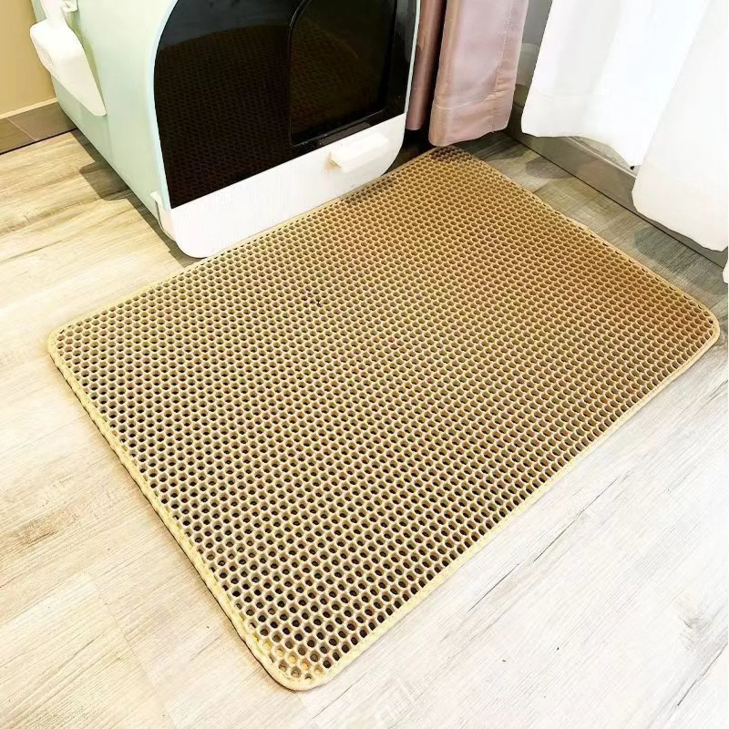 Extra Large Cat Litter Mat – Waterproof & Non-Slip