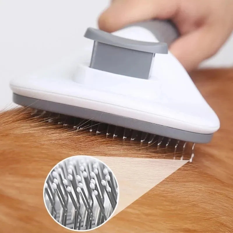Easy Clean Pet Grooming Brush